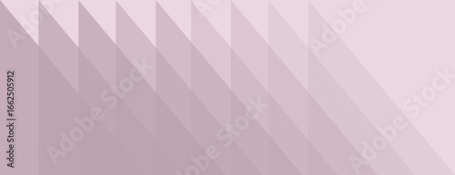 Geometric background with soft pink background and pink, layered triangular patterns for a modern texture. Vector design. Gradient geometric pattern background. Purple background vector.