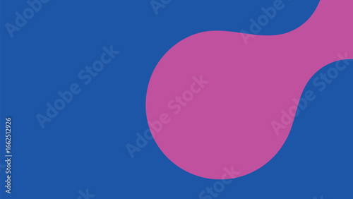 Blue abstract geometric frame HD wallpaper vector