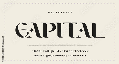  gold text elegant alphabet letters font template. Typography luxury classic lettering serif fonts decorative for logo wedding vintage retro concept. vector illustration