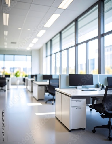 Fototapeta Naklejka Na Ścianę i Meble -  Empty modern office space