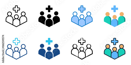 Doctor icon set multiple style collection 
