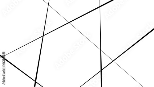 Random geometric line pattern on a transparent background. Random line low poly pattern. abstract seamless line vector. 