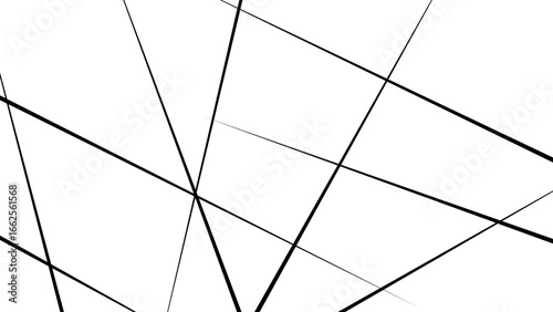 Random geometric line pattern on a transparent background. Random line low poly pattern. abstract seamless line vector. 