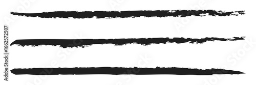 Hand drawn scribble underline line vector icon isolated on transparent background. EPS 10 .