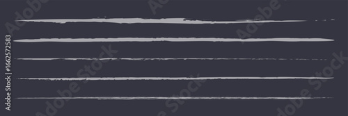 Hand drawn scribble underline line vector icon isolated on transparent background. EPS 10 .