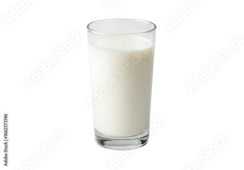 Wallpaper Mural A tall glass of fresh white milk isolated on transparent background Torontodigital.ca