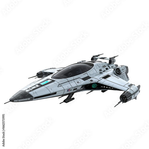 spaceship flying over the earth