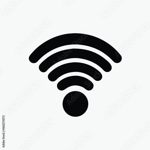 wifi wireless internet signal icon	