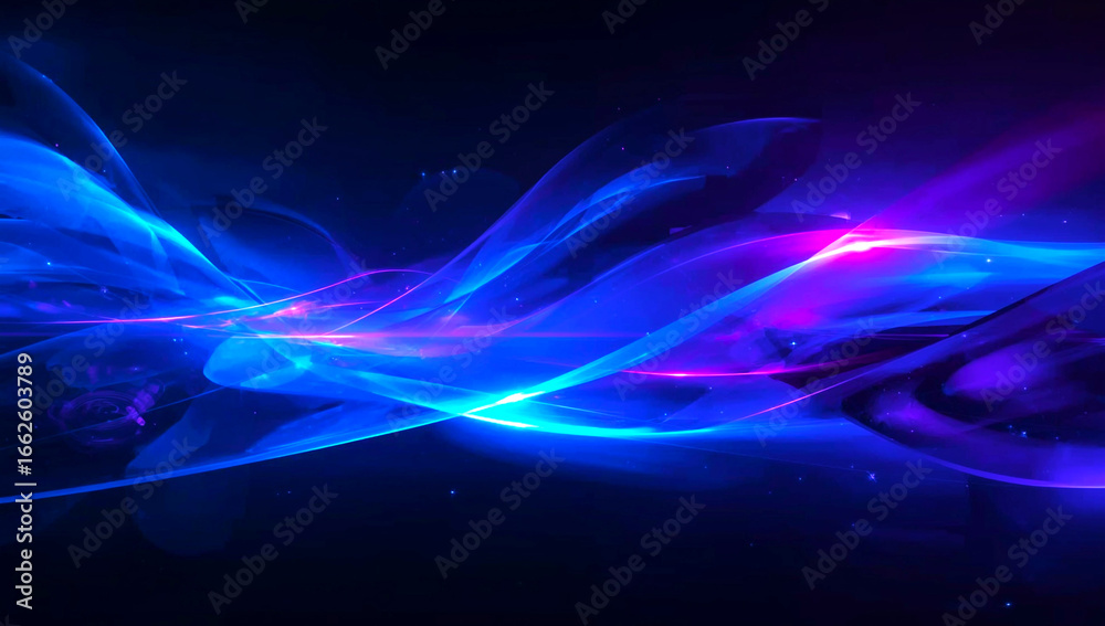 Fototapeta premium abstract blue background with lines