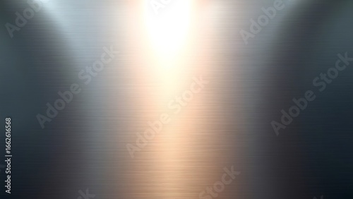 Wallpaper Mural Abstract metallic texture with geometric light reflections, creating a minimal industrial gradient effect. Torontodigital.ca
