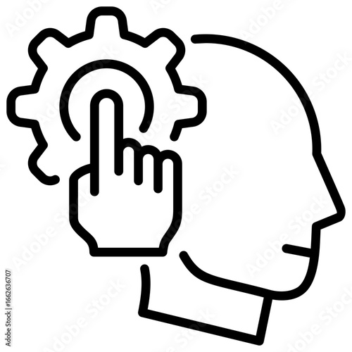 Manipulation Outline Icon