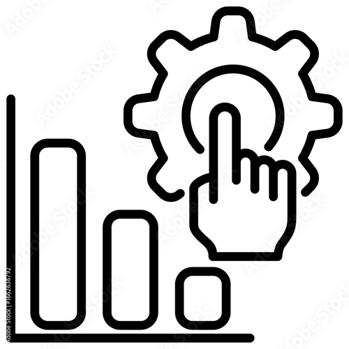 Market Abuse Outline Icon