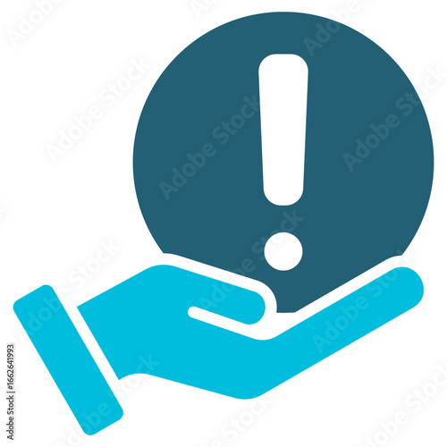 Insider Glyph Blue Icon