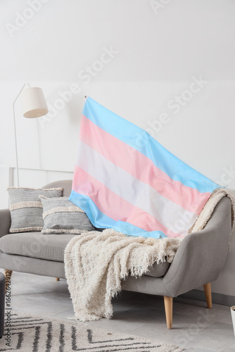 Interior of modern room wit...