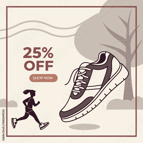 Sale on Running Shoes: 25% Off