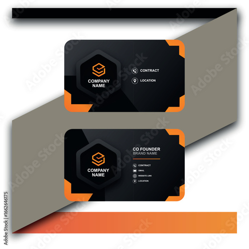 Modern Custom Business Card Design – Professional & Stylish Layout