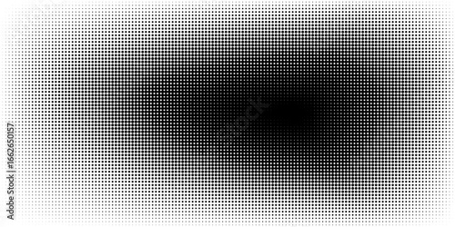 Abstract dotted halftone background. Grainy gradient texture background with dots. Noise Stipple pointillism pattern. Sand, grain, grunge stipple effect.