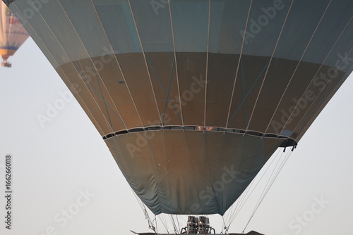 hot air balloon close up gas burner. High quality photo