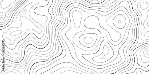 Topographic Contour Lines Abstract Background topography