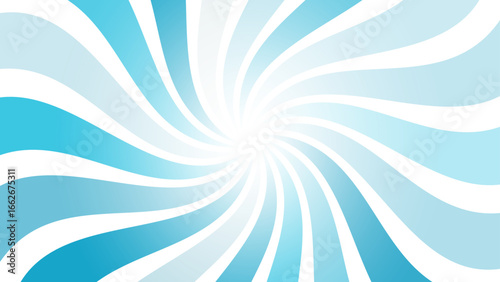 popular white and blue ray starburst sunburst pattern. 
