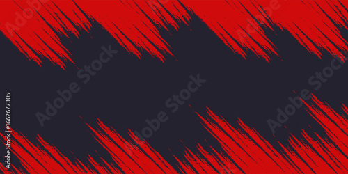 Red halftone dots blue color pattern gradient grunge texture background. Dot pop art comic sport style vector illustration vector red grunge speed line