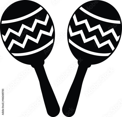 Detailed Maracas Icon