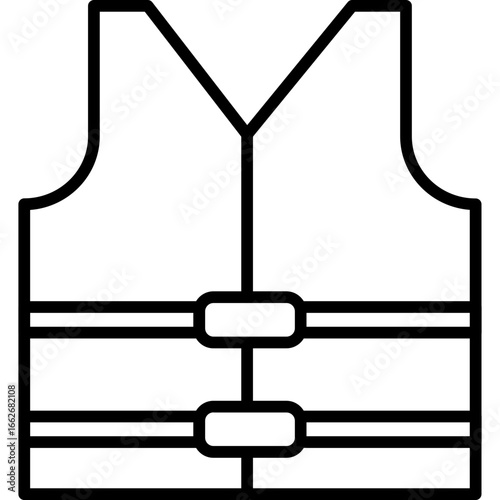 High Visibility Vest Icon