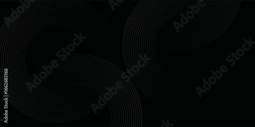Abstract wave line pattern on dark blue background. Futuristic technology concept. Suit for banner, poster, cover, brochure, flyer, website
