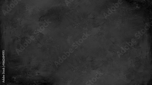 Old wall texture smeared engine oil cement dark black background abstract black color design