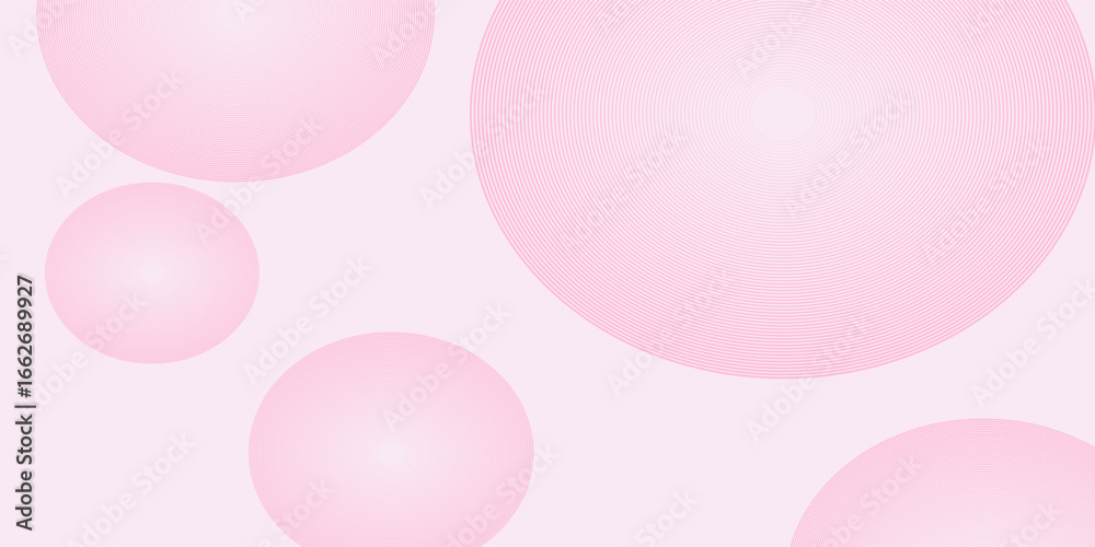 Obraz premium Dark blue abstract background with glowing circle lines. Geometric stripe line art design. Modern shiny blue diagonal rounded lines pattern. Futuristic technology concept. Vector illustration