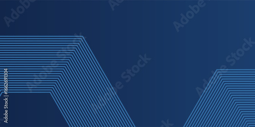 Red line with white architecture futuristic background minimal concept vector illustration subtle design.