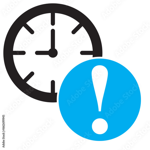 Delay icon vector illustration ( Airport icon )