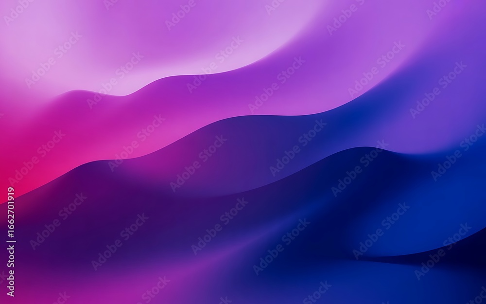 Obraz premium Abstract gradient color waves