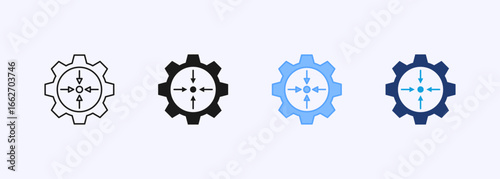 Specific Icon Set Multiple Style Collection