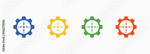 Specific Icon Set Color Multiple Style Collection