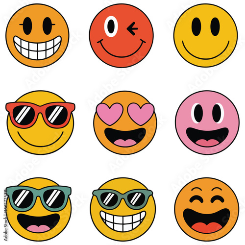 set of smiles