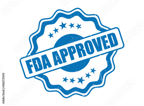 FDA APPROVED Rubber Stamp Seal with a Decorative Border