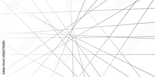 Blue vector network with a technological pattern and geometric line illustration for a business concept