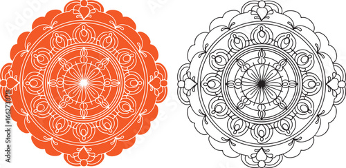 ornamental round ornament