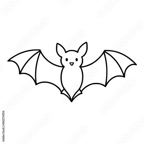 bat with wings