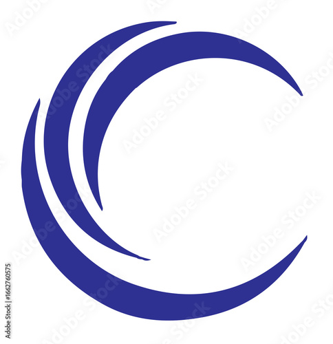 abstract vector logo design