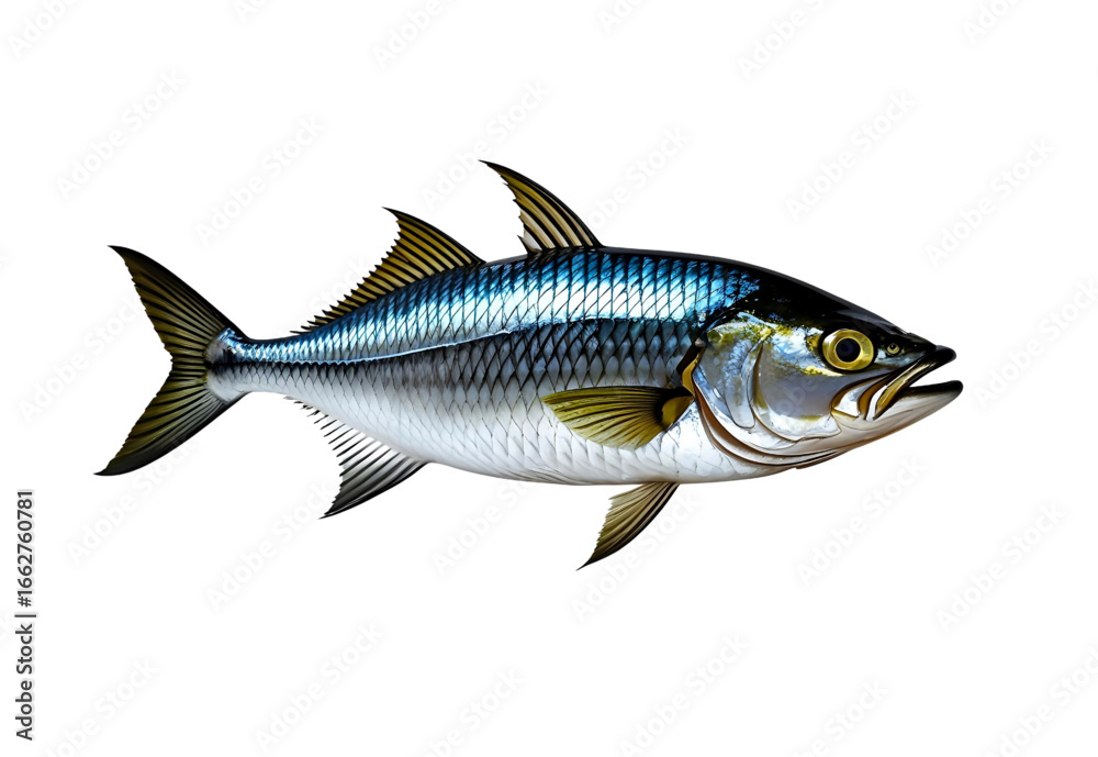 Naklejka premium fish isolated on white