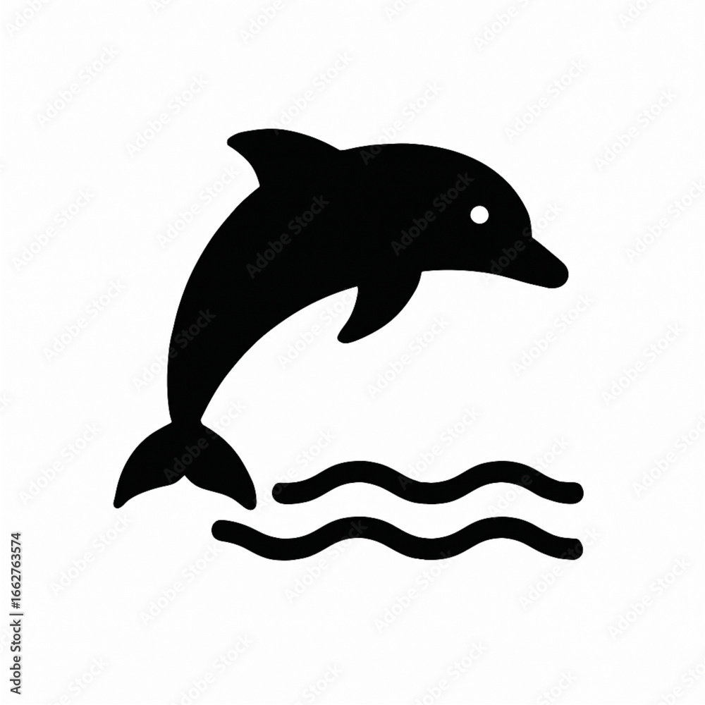 Fototapeta premium dolphin in the water