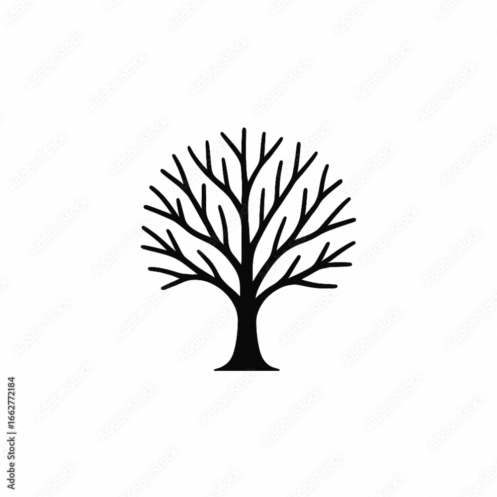 Obraz premium vector tree with roots