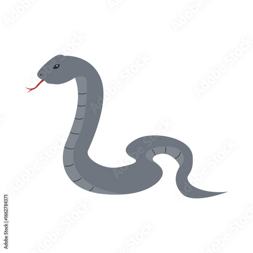 Cartoon Reptiles and Amphibians Illustration 