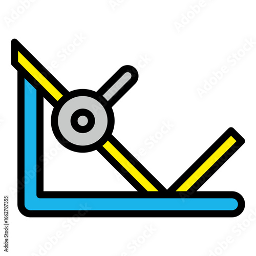 Leg Press  Icon Element For Design