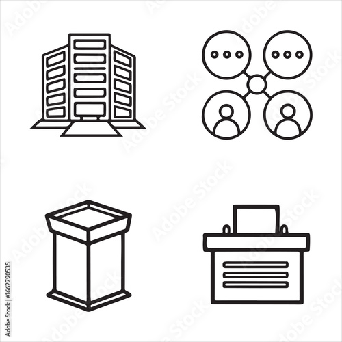 office icons set