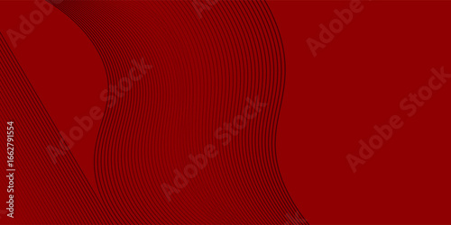 Abstract speed lines style orange color halftone banner design template. Vector illustration. eps10