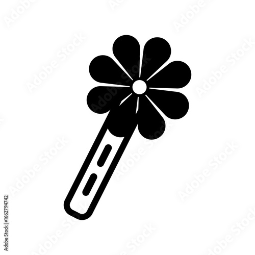 cute hairpin illustration design