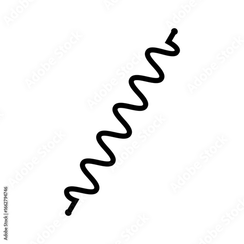 cute hairpin illustration design